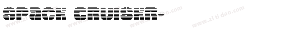 Space Cruiser字体转换